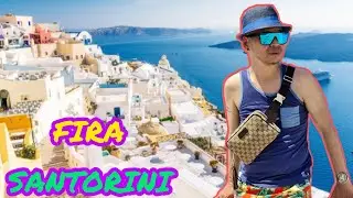 KOTA FIRA YANG PANAS MEMBARA | LIBURAN KE SANTORINI YUNANI *VLOG70