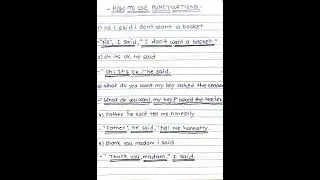 punctuations #10thclass #english #grammar
