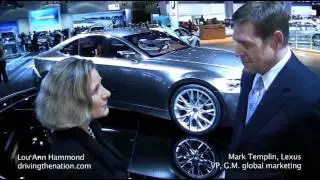 Lexus' Mark Templin, on the LF-CC on Driving the Nation