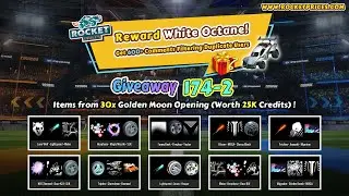 Win 30x Rocket League Items from Golden Moon Opening | Rocketprices Giveaway 174-2