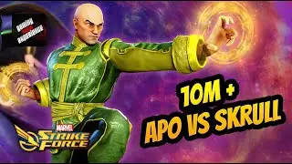 10m+ rakibe karşı Wong taşıyor - Marvel Strike Force - MSF