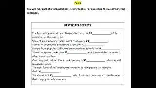 CEFR Listening Practice test | B2-C1 level (part 5-6)