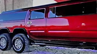 PRAGUE HUMMER LIMO Black cherry Hummer limousine