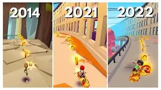 Evolution of VANCOUVER Map in Subway Surfers | 2014 - 2021 - 2022
