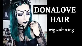 DONALOVE Hair Wig Unboxing + Try-On | lilachris
