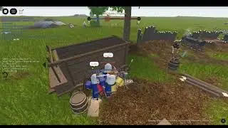 The Fierce battle of the Herrings. Roblox:Bleeding Blades
