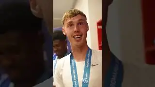 When James trafford saves a penalty and cole Palmer reaction in U21 euro 🥶🥶#viral