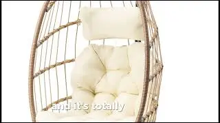 Everyone Says This Egg Chair Is TOO Comfortable&hellip; 🥚✨