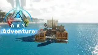 Ark Adventure - going to the cold area ( ep 3 ) funny moments