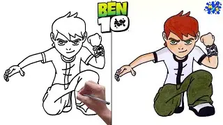 How to Draw Ben 10 Classic || Easy Step by Step
