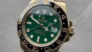 Обзор сертифицированных подержанных часов Rolex GMT-Master II 116718LN-0002.
