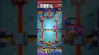 WATCH TILL THE END 🔥 One Mistake = Game Over 😬 | Clash Royale Shorts