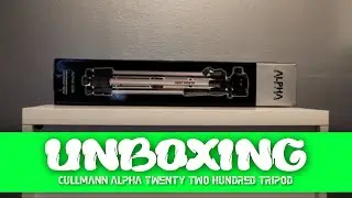 Cullmann Alpha 2200 tripod unboxing