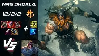 NRG Dhokla TOP Olaf vs Yasuo - NA Challenger Patch 25.S1.7