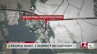Nash County shooting leaves two hurt, one in custody