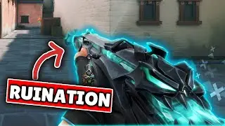 *NEW RUINATION PHANTOM* BLUE VARIANT GAVE ME VIEGO POWER! - Valorant