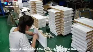 RECHI Custom Design & Manufacturing Factory of Acrylic Retail POS Display Stand for Earphones