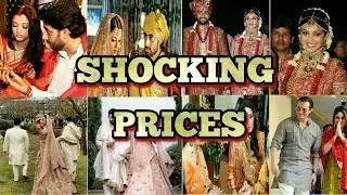 MOST EXPENSIVE WEDDING DRESSES WORN BY BOLLYWOOD ACTRESS BY Top SillyBolly