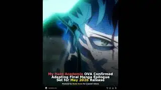 My Hero Academia OVA Confirmed Adapting Final Manga Epilogue Set for May 2026 Release