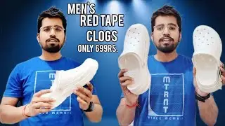 Red Tape clogs real unboxing and review || Buy or Not❌️?