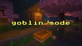 goblin mode ✨ escape into the quiet... [sleep minecraft music fire & rain sounds for sleeping]