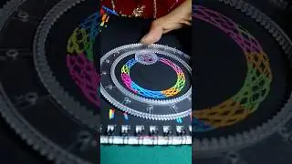The Spirograph I enjoy in my childhood memories!!#shorts #newspirograph #youtubeshorts