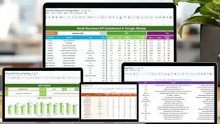 Small Business KPI Dashboard in Google Sheets