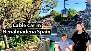 Cable Car in Benalmadena Spain 2022