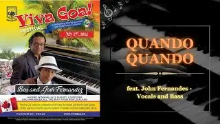 Quando Quando | live in Concert | Viva Goa Canada | feat John Fernandes - vocals and bass