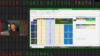 2020 College Football Betting Model Picks - Week 5 Livestream