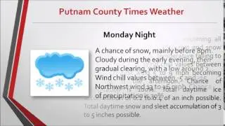Putnam County Weather by the Putnam County Times 020215