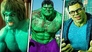 Evolution Of Hulk In Movies & TV (1962-2023)