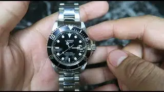 Обзор часов Loreo | Автоматический механизм Seagull | L9201G AliExpress | Модель, являющаяся аналогом Submariner