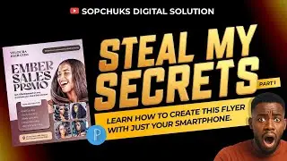 HOW TO DESIGN A SALES PROMO FLYER ON PIXELLAB || GRAPHIC DESIGN TUTORIAL