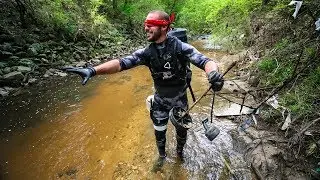 Blindfolded River Treasure Challenge!!!! (extremely funny) | Jiggin' With Jordan