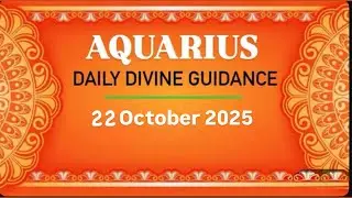 AQUARIUS- 💫Divine message & goddess Guidance ✨22 October 2025 ✨#dailytarot #guidance #aquariustarot