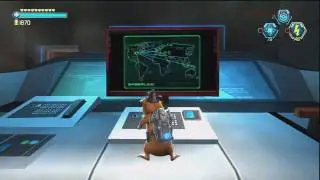 G Force Gameplay Chapter 3: Saberling Production Facility Disable Monorails Walkthrough Video