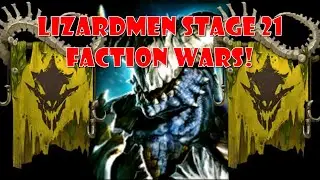 Lizardmen Faction Crypt Stage 21 Completed! Raid: Shadow Legends F2P