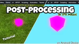 Simple glow effect||Post-processing in it's magic engine #itsmagic #itsmagicengine #udaygamedev