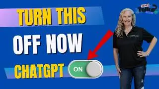 How to Stop ChatGPT From Saving Your Conversations (Turn This OFF Now)
