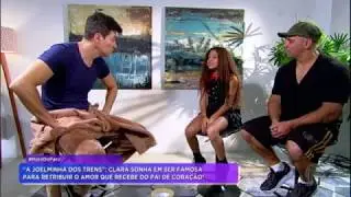 Joelminha do Trem fala sobre a sua vida e amor ao pai adotivo