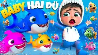 Baby Hai macht lustige Gesichter | Kinderreime für Kinder | Super Luca Deutsch #kinderlieder