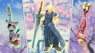 𝘛 𝘳 𝘪 𝘢 𝘥 |  Super Smash Bros. Ultimate Cloud, Sheik, and Zero Suit Samus Montage