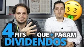 4 FIIs que pagam + de 8% de DIVIDEND YIELD atualmente | com Jacinto Santos
