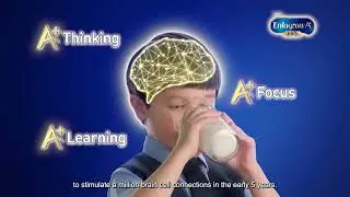 Stimulate a million brain cells connection with Enfagrow A+ Pro