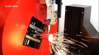 Tube Laser Cutting Machine for cutting Aluminum,Stainless Steel, Beam Channel,Square Pipe