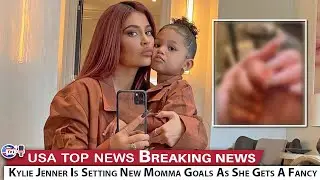 Kylie Jenner Is Setting New Momma Goals As She Gets A Fancy Diamond Manicure With Daughter Stormi, I