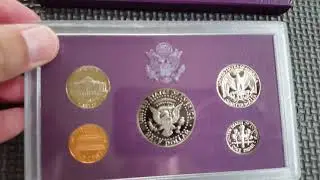 1990 US Mint Proof Set w/Original Box and COA