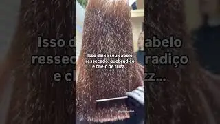 Dicas para acabar com o frizz #cabelo #dicascapilares #cronogramacapilar #cabeloliso #hair