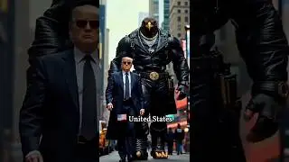 National Gang with Their National Animal|Epic AI Stars #usa #canada #france #national #gangster #ai